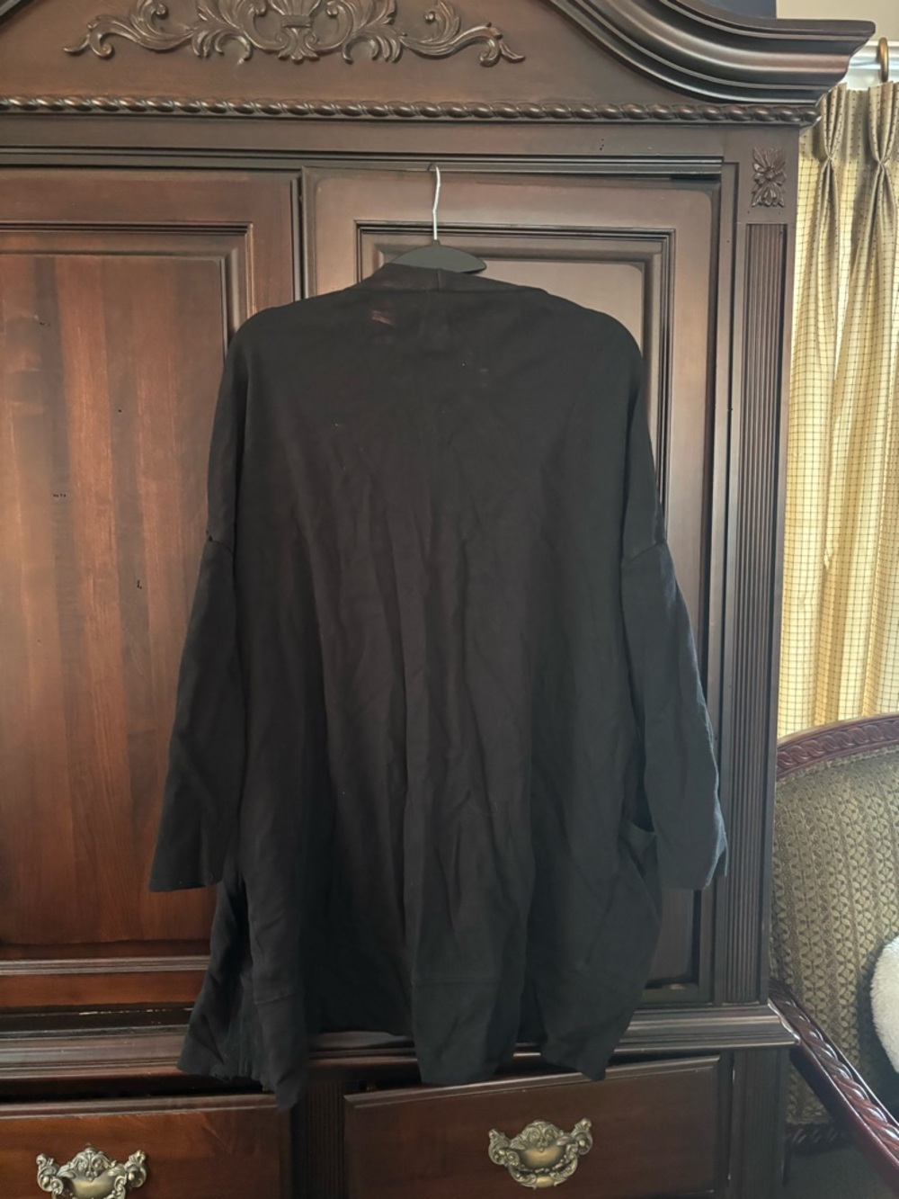 PACT Black Lightweight Jacket with Subtle Texture